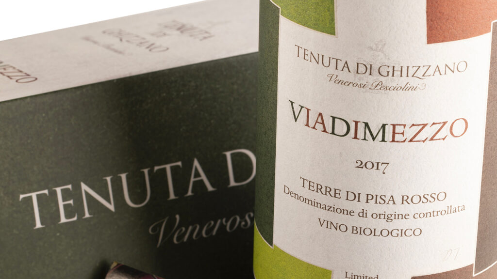 Bottiglie di vino Tenuta di Ghizzano Viadimezzo 2017 Terre di Pisa Rosso