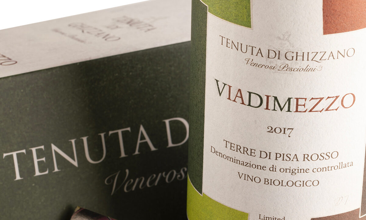 Via di Mezzo: etichetta e packaging per un vino in edizione limitata