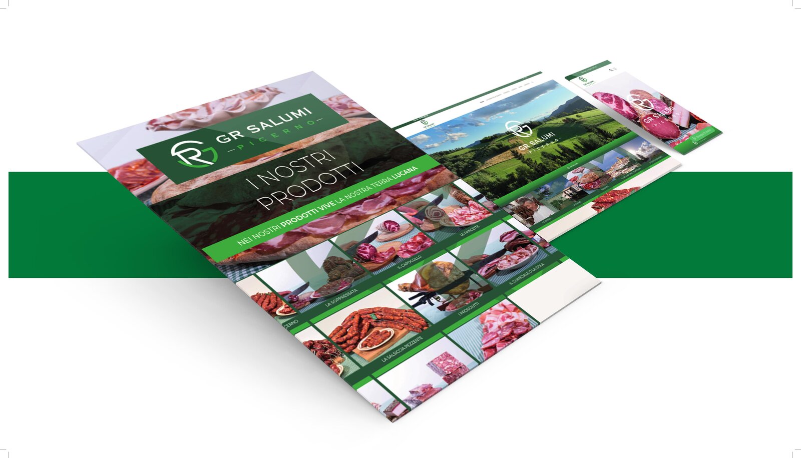 Brochure ricettario GR Salumi con grigliata e idee gourmet
