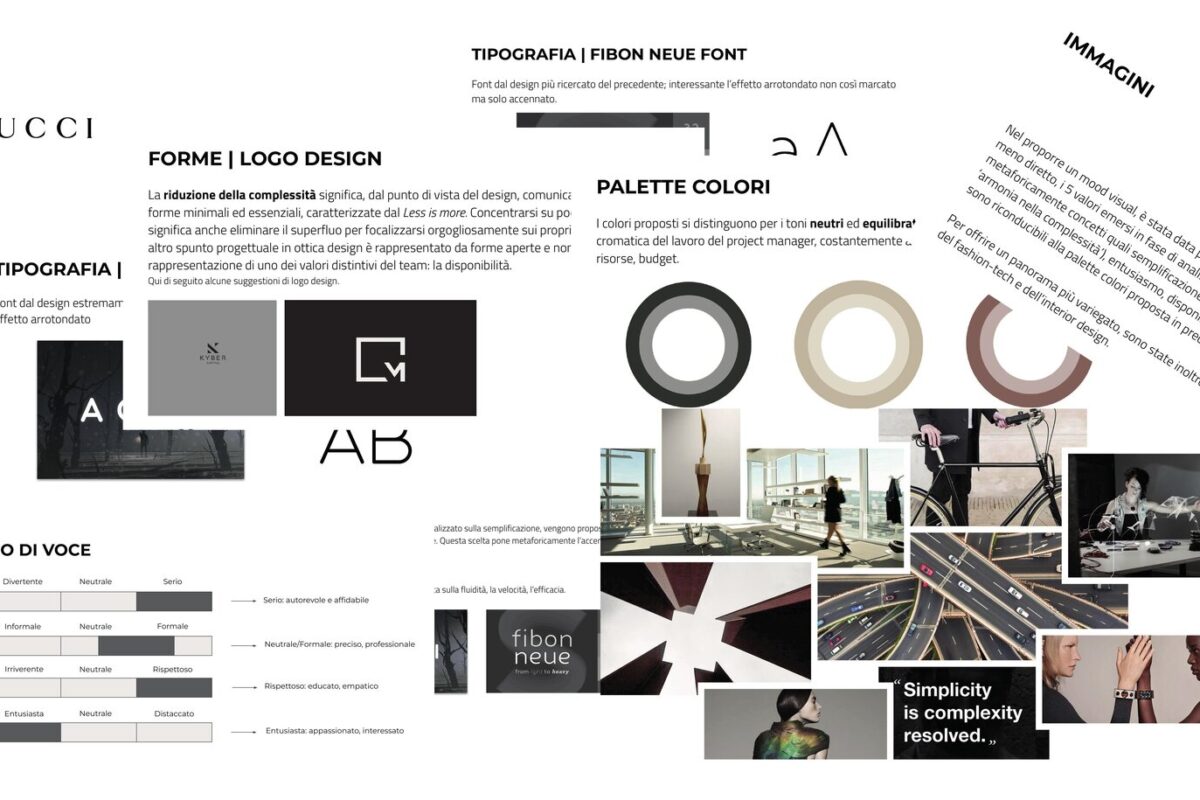 Gucci Project Management: brand strategy e identità per un progetto ad alto valore
