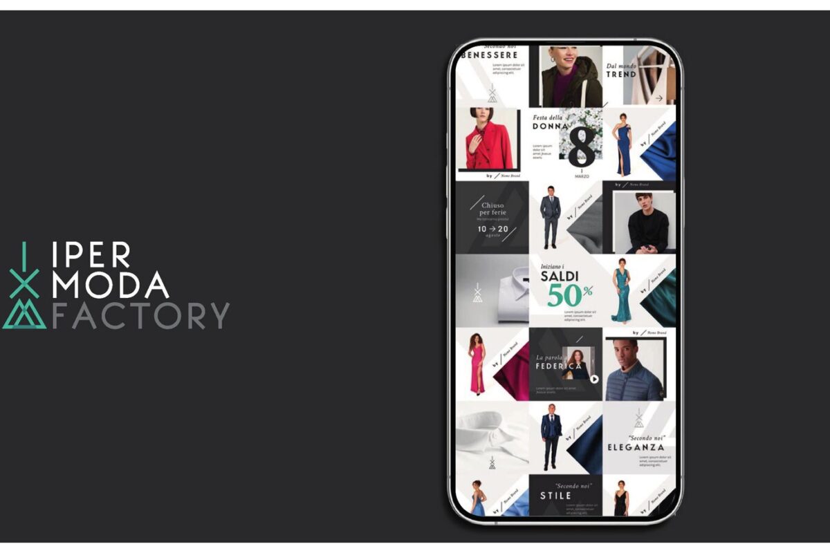 Ipermoda Factory: social media kit per un brand fashion riconoscibile