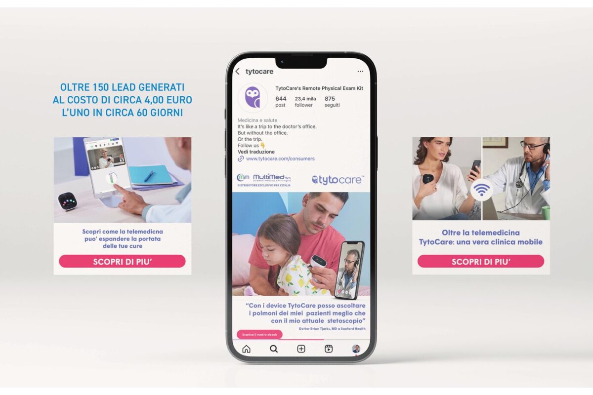 TytoCare e Multimed: una campagna digitale per la telemedicina