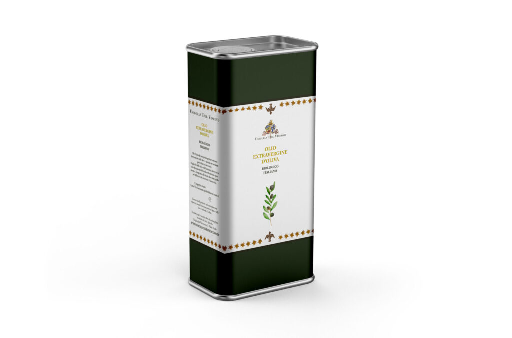 Usiglian del Vescovo — mockup dell'olio