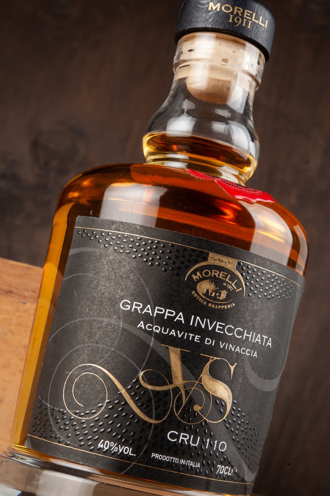 Bottiglia di Grappa VS Cru 110 Morelli