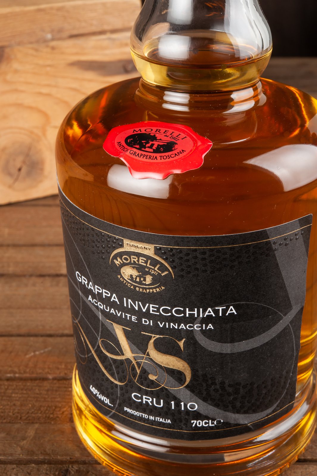 Bottiglia Grappa VS Cru 110 di Liquorificio Morelli