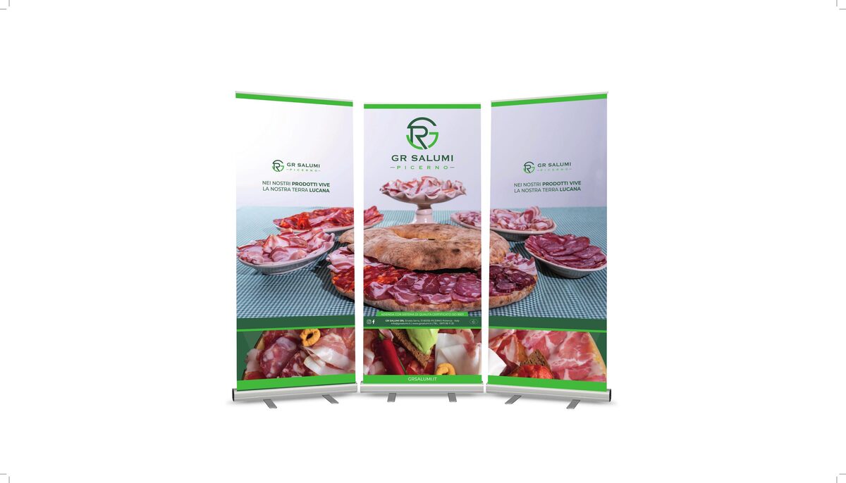 GR Salumi: rebranding e identità visiva per un marchio alimentare del territorio