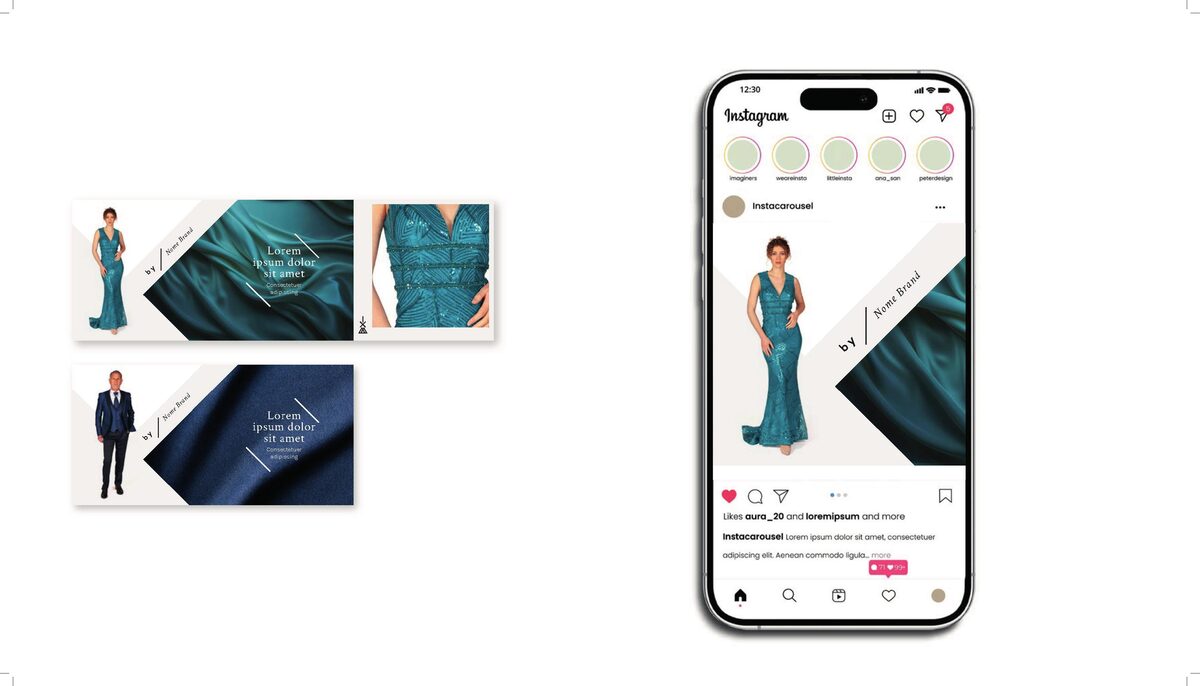 Ipermoda Factory: social media kit per un brand fashion riconoscibile