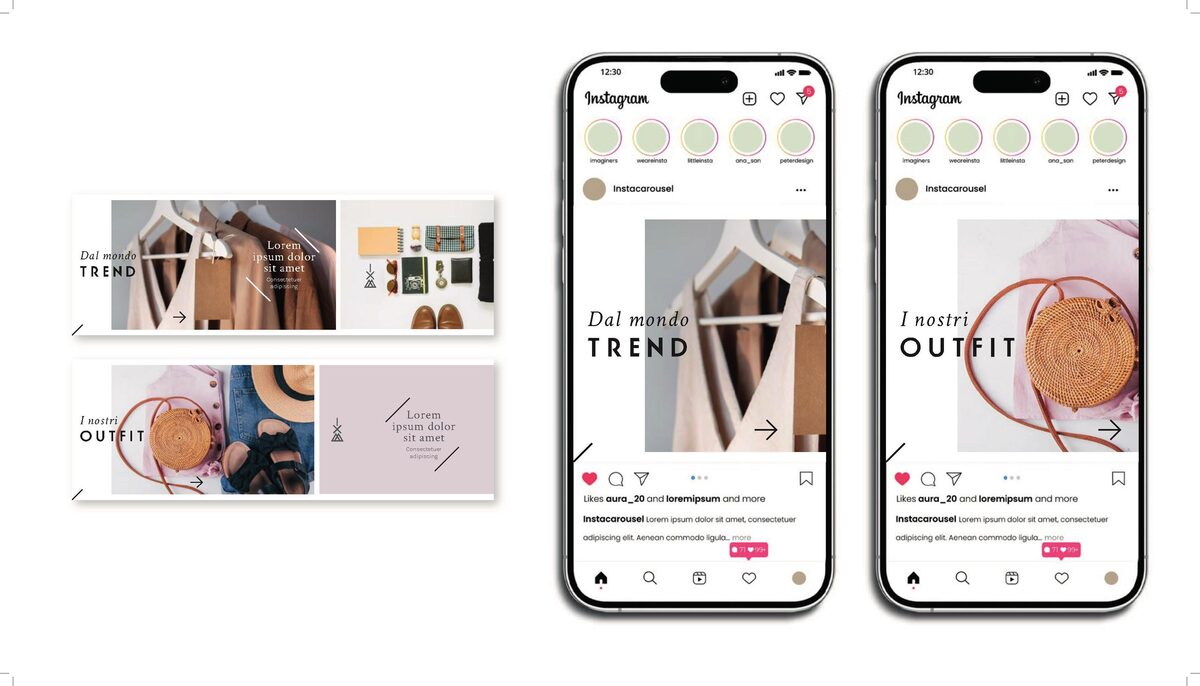 Ipermoda Factory: social media kit per un brand fashion riconoscibile