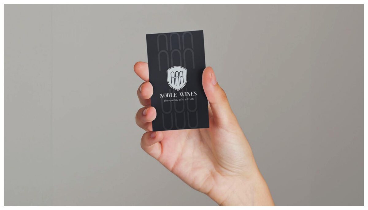 Noble Wines: brand identity per un distributore di vini premium a New York