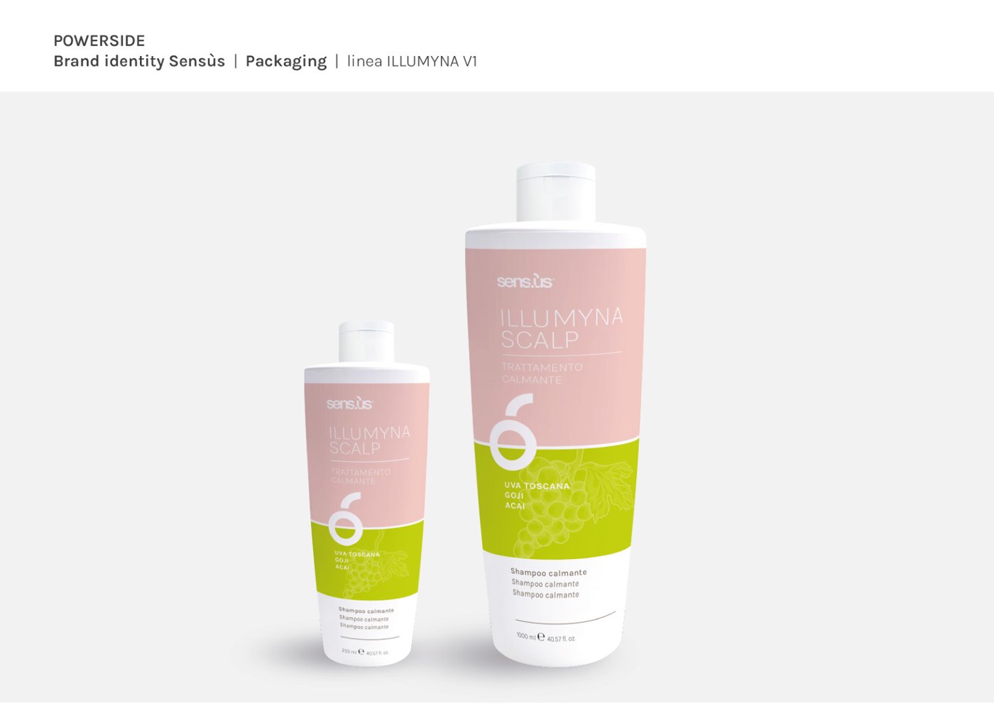 Packaging Sensùs ILLUMYNA SCALP, trattamento calmante