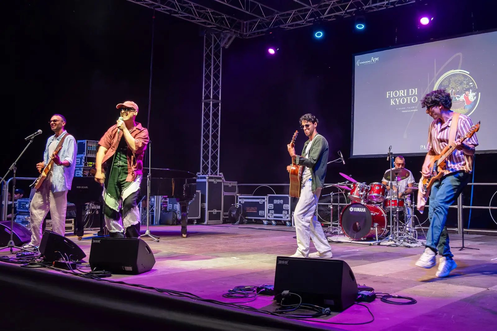 Arpa d'Estate 2026 — la band sul palco