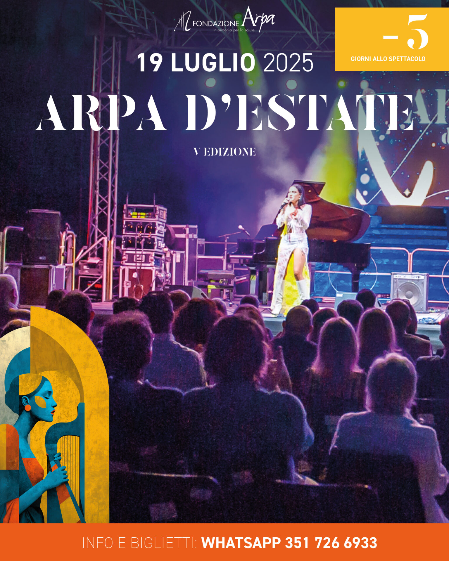 Grafica social Arpa d estate 2025