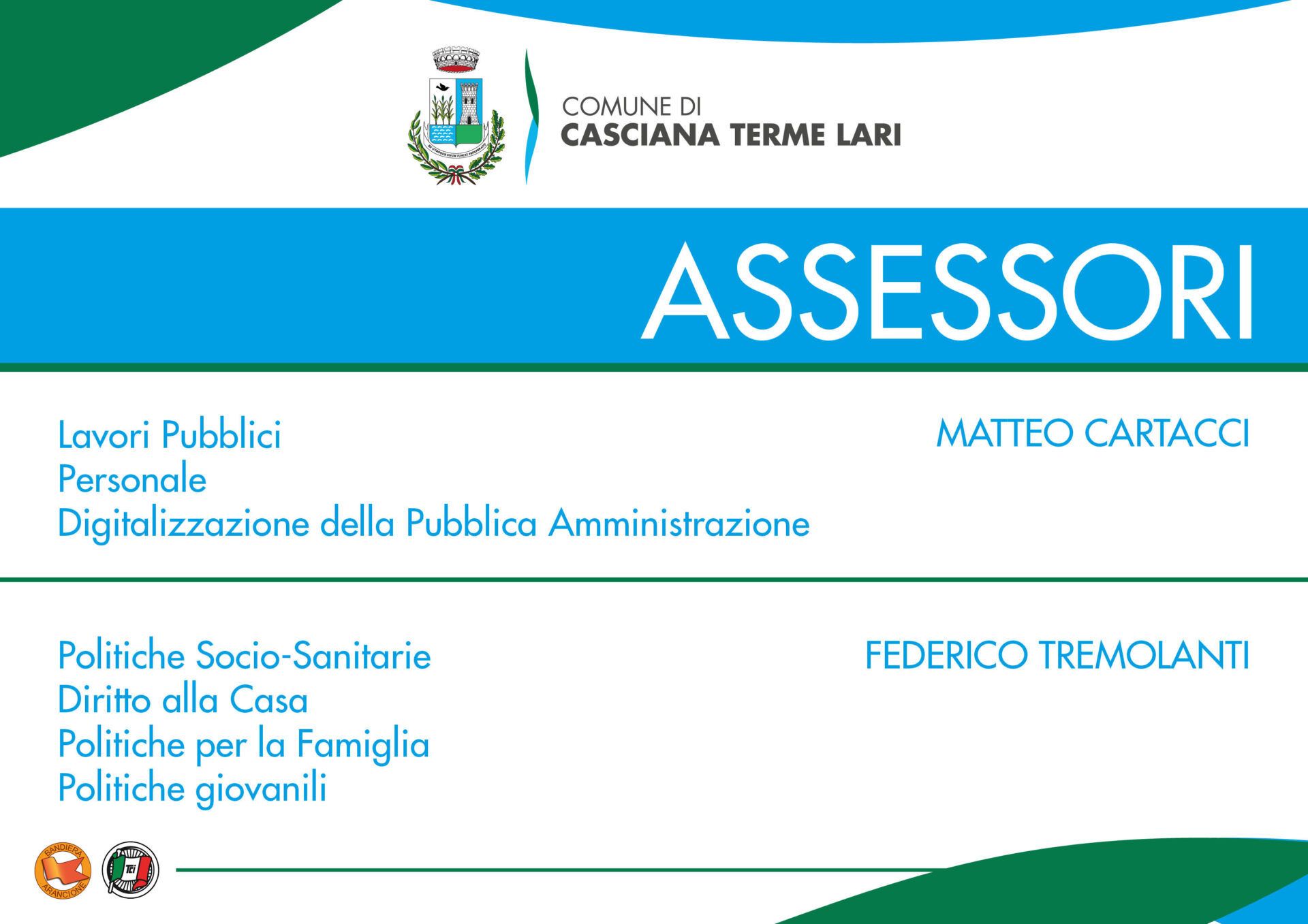 Casciana Terme Lari Segnaletica coordinata