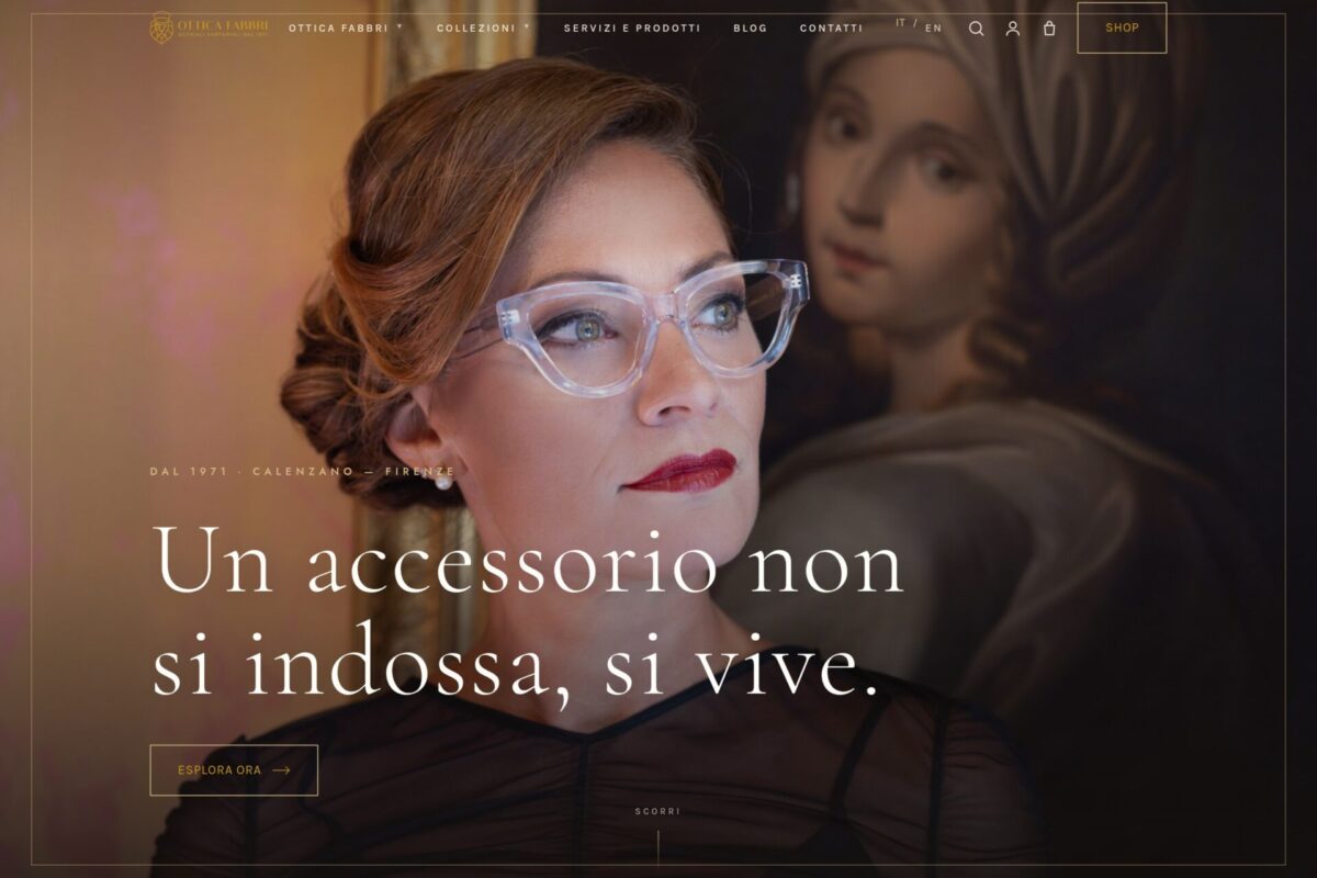 Ottica Fabbri: progettare online il proprio occhiale