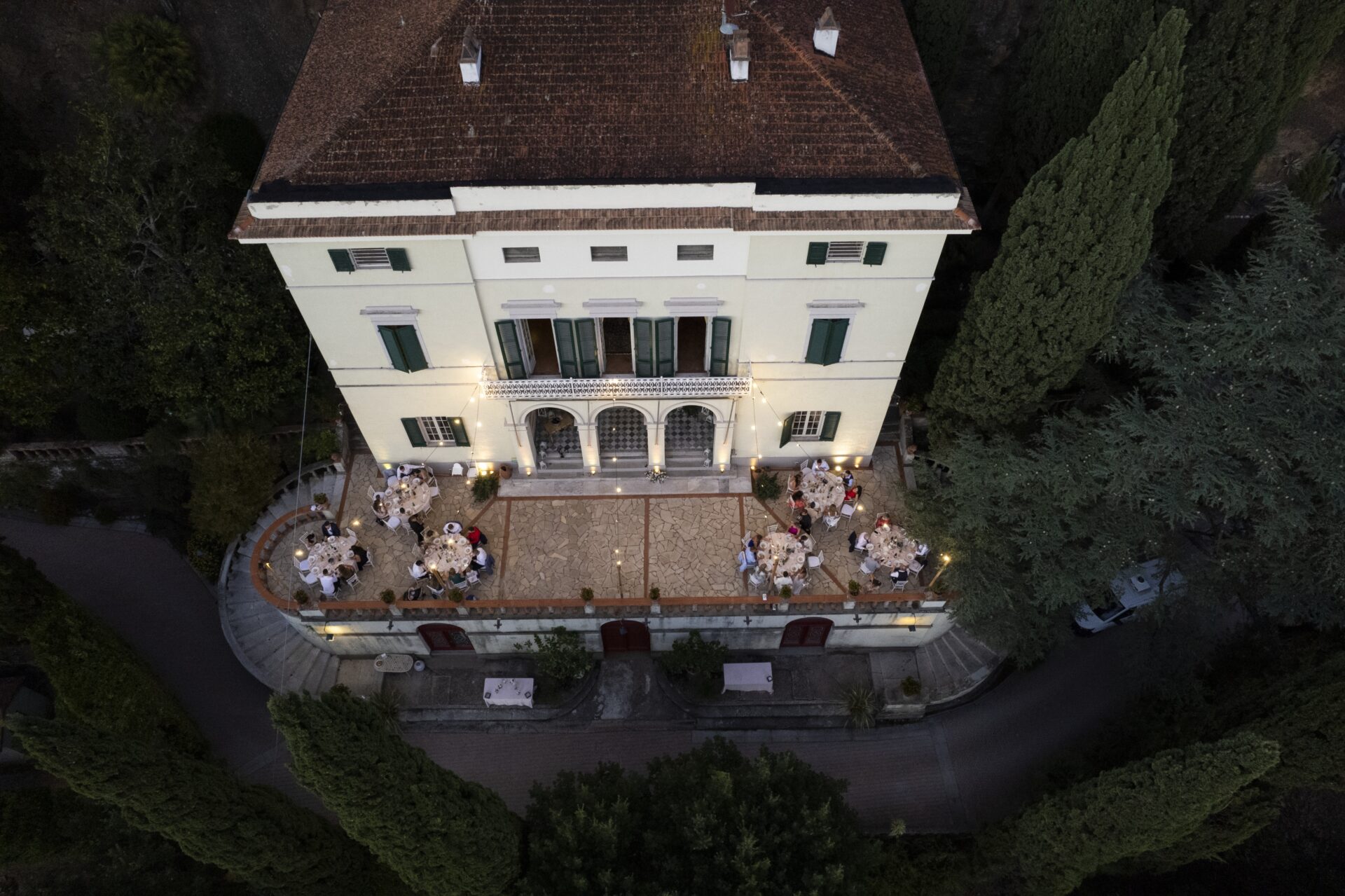 Villa Alta La villa dal drone