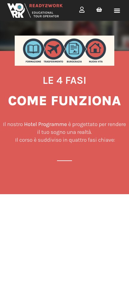 Ready2Work: trasformare “se solo potessi” in “IO POSSO” — vista mobile