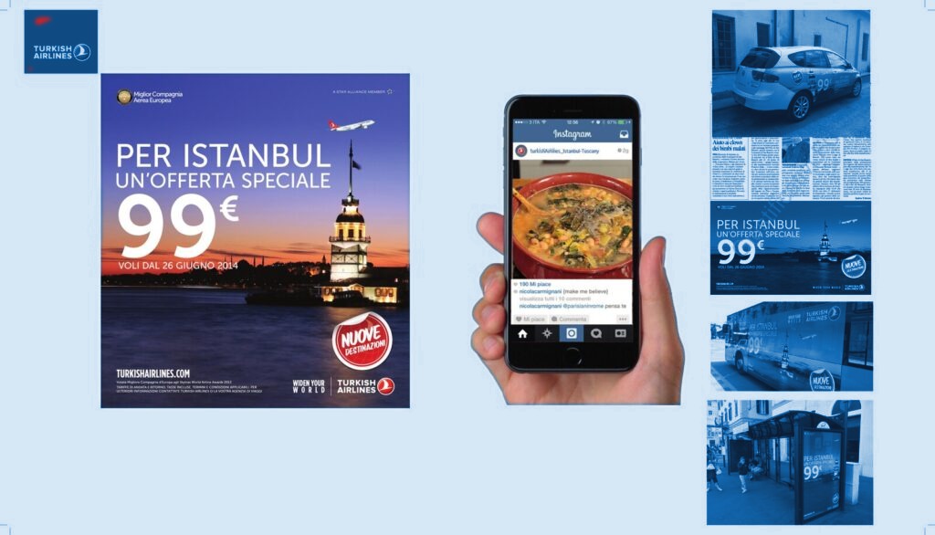 Campagna advertising Turkish Airlines — Sidebloom